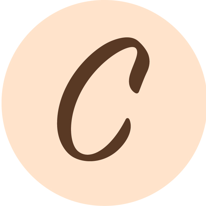"C" for CadenceAnnHall.com's logo.