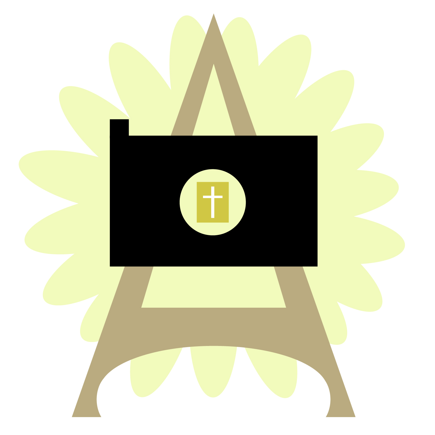 The Bible, Camera, Flower, and Eiffel Tower Logo